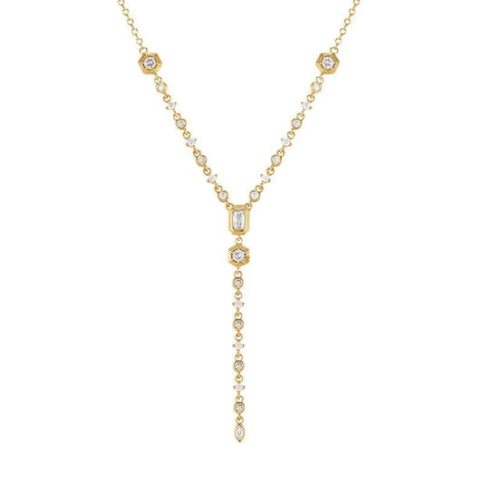 Gold plated necklace