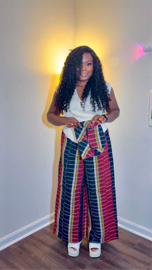 Aso oke pant