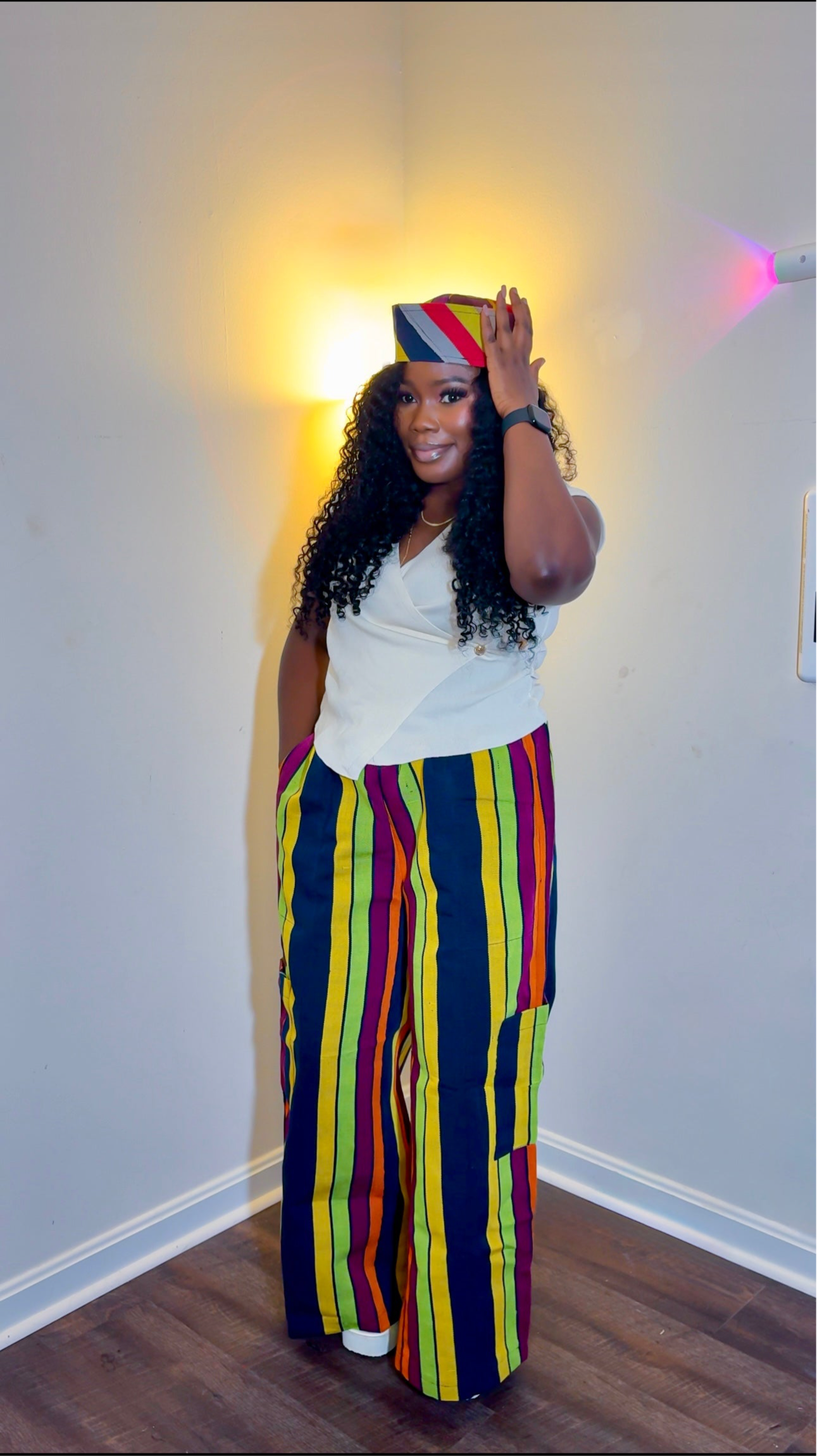 Aso oke pant
