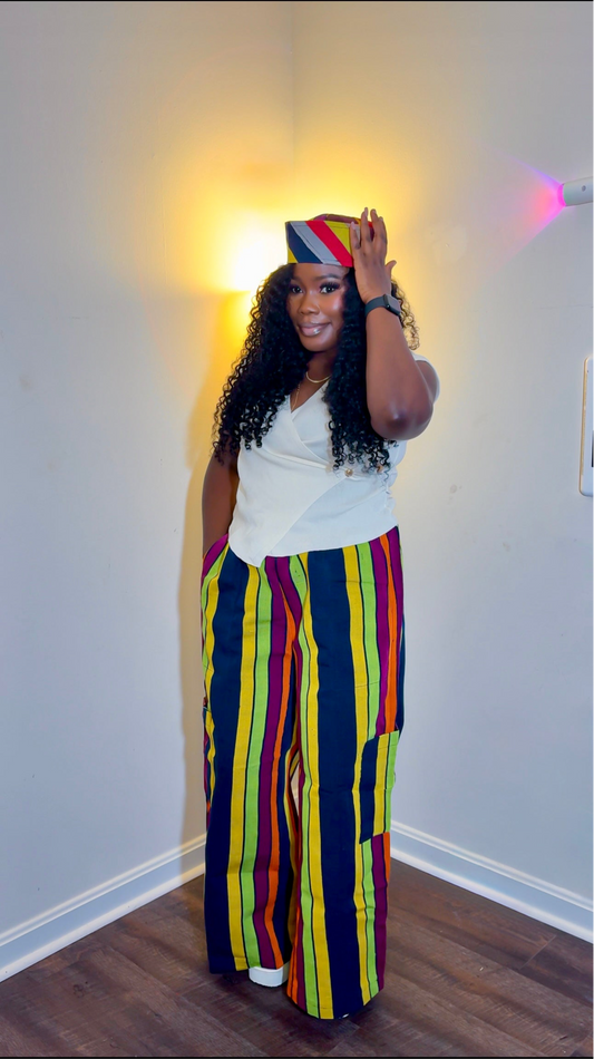 Aso oke pant