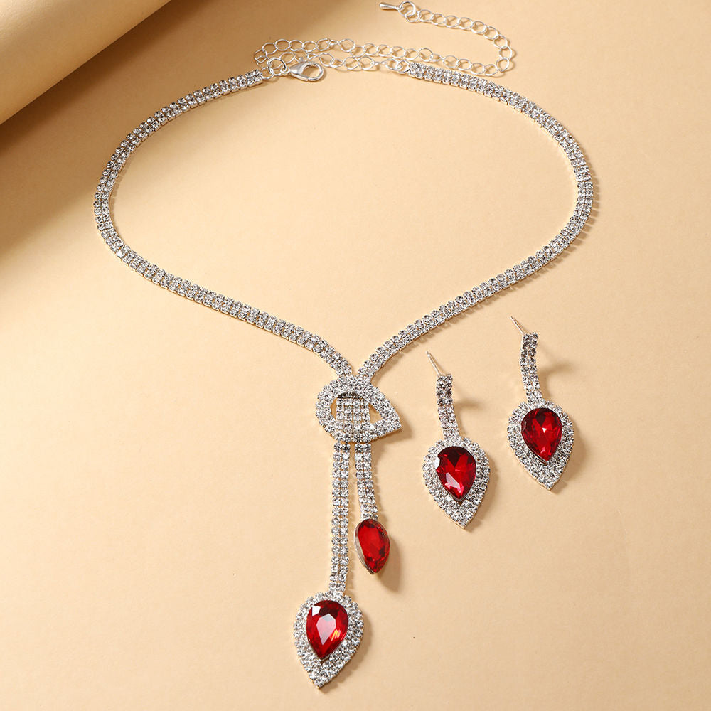 Pearl necklace set