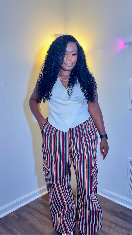 Aso oke pant