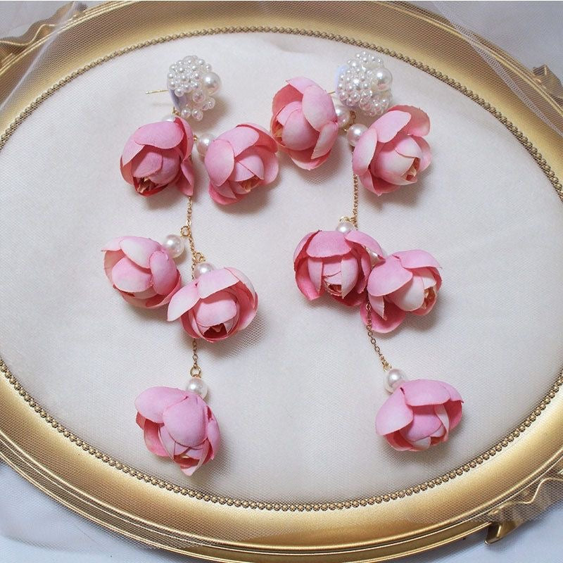 Flower earrings