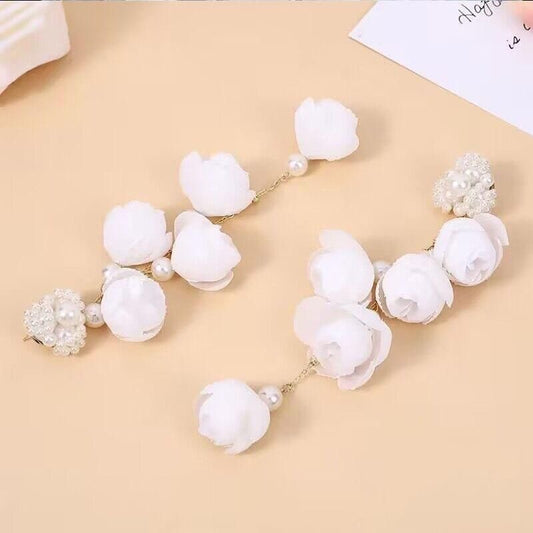 Flower earrings