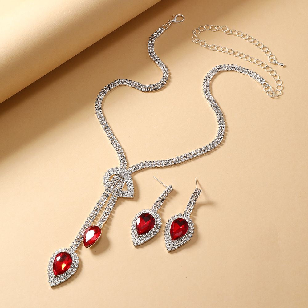 Pearl necklace set