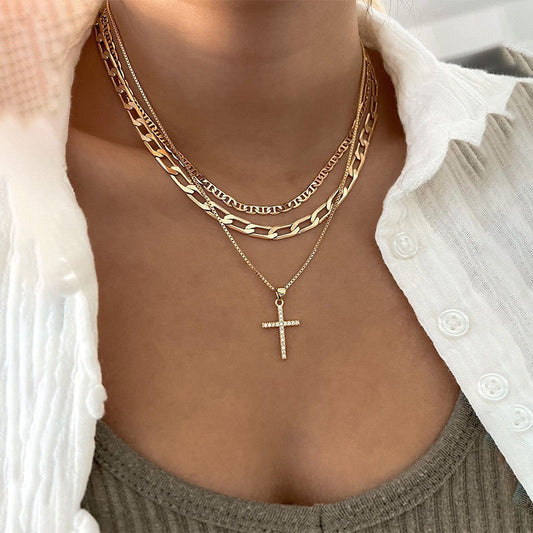 Gold plated necklace
