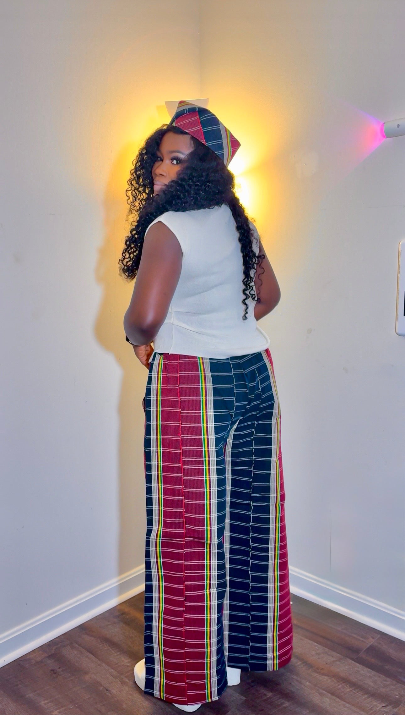 Aso oke pant
