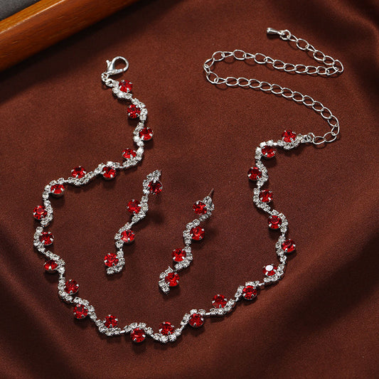Pearl necklace set
