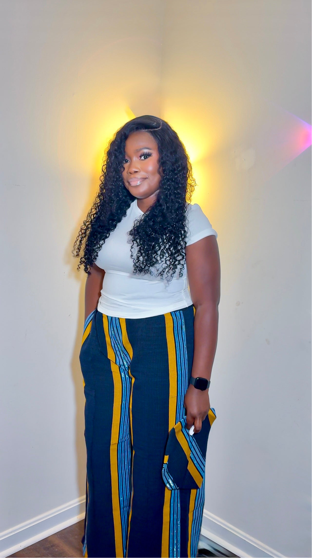 Aso oke pant