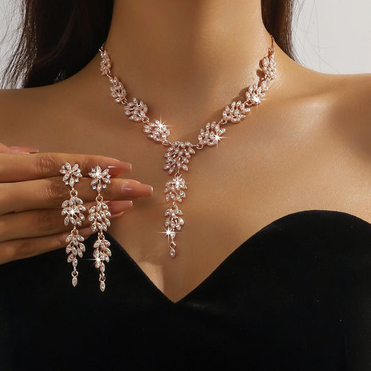 Pearl necklace set