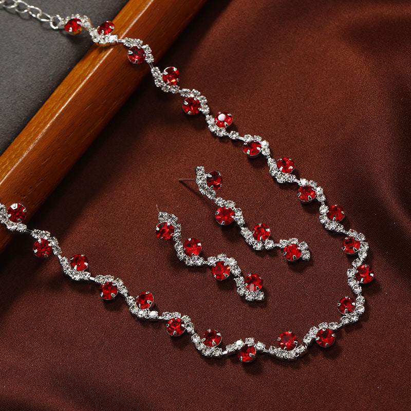 Pearl necklace set