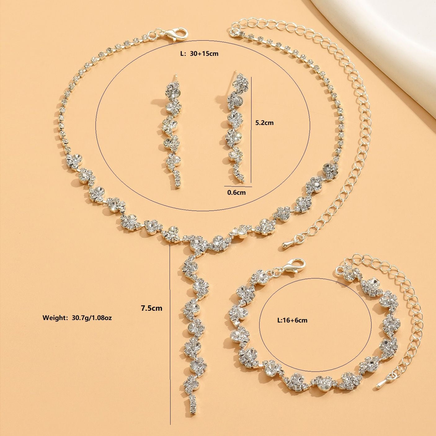 Pearl necklace set
