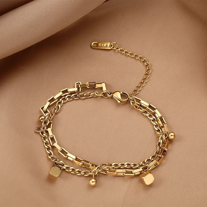 gold plated bracelet