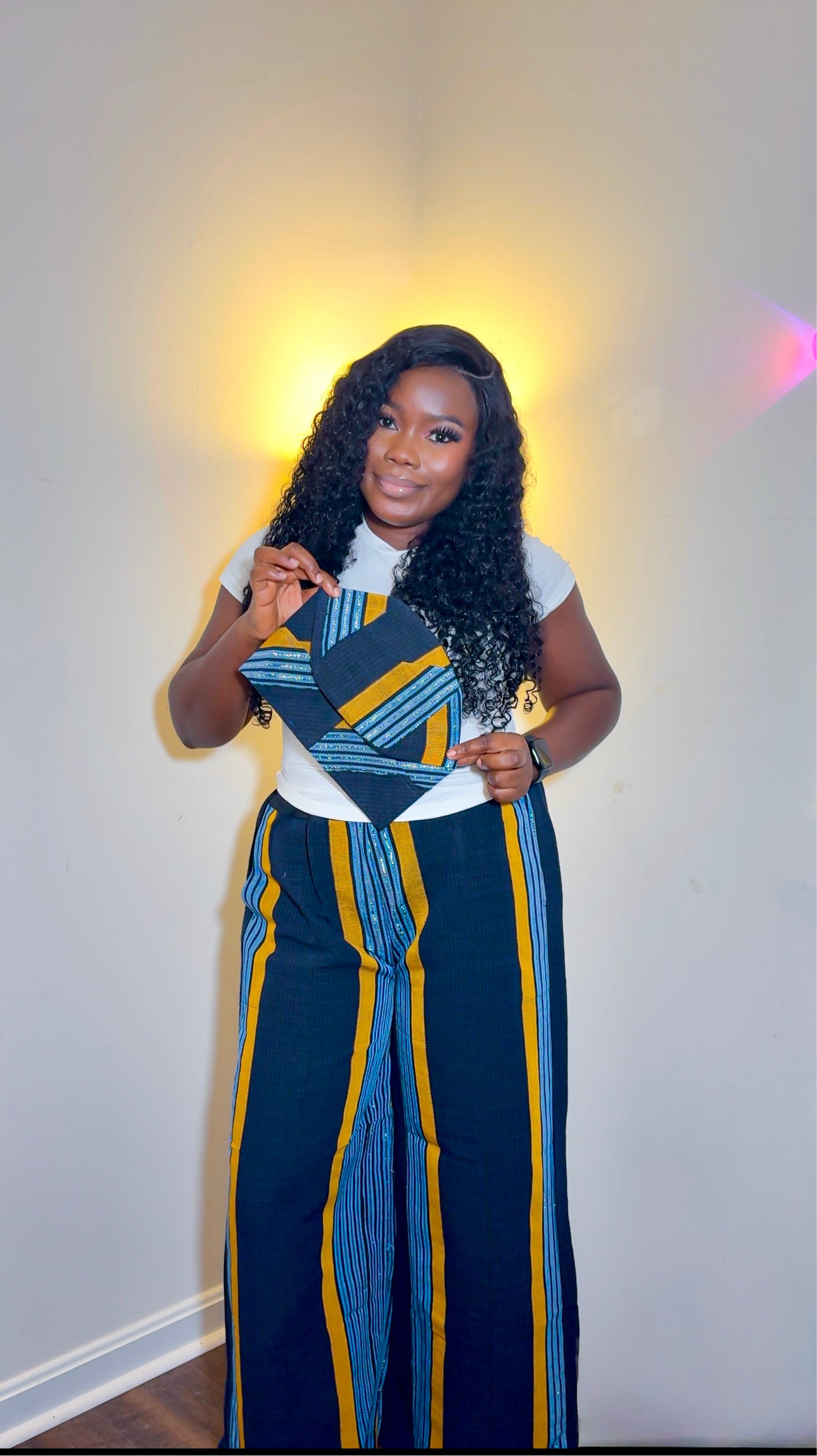 Aso oke pant