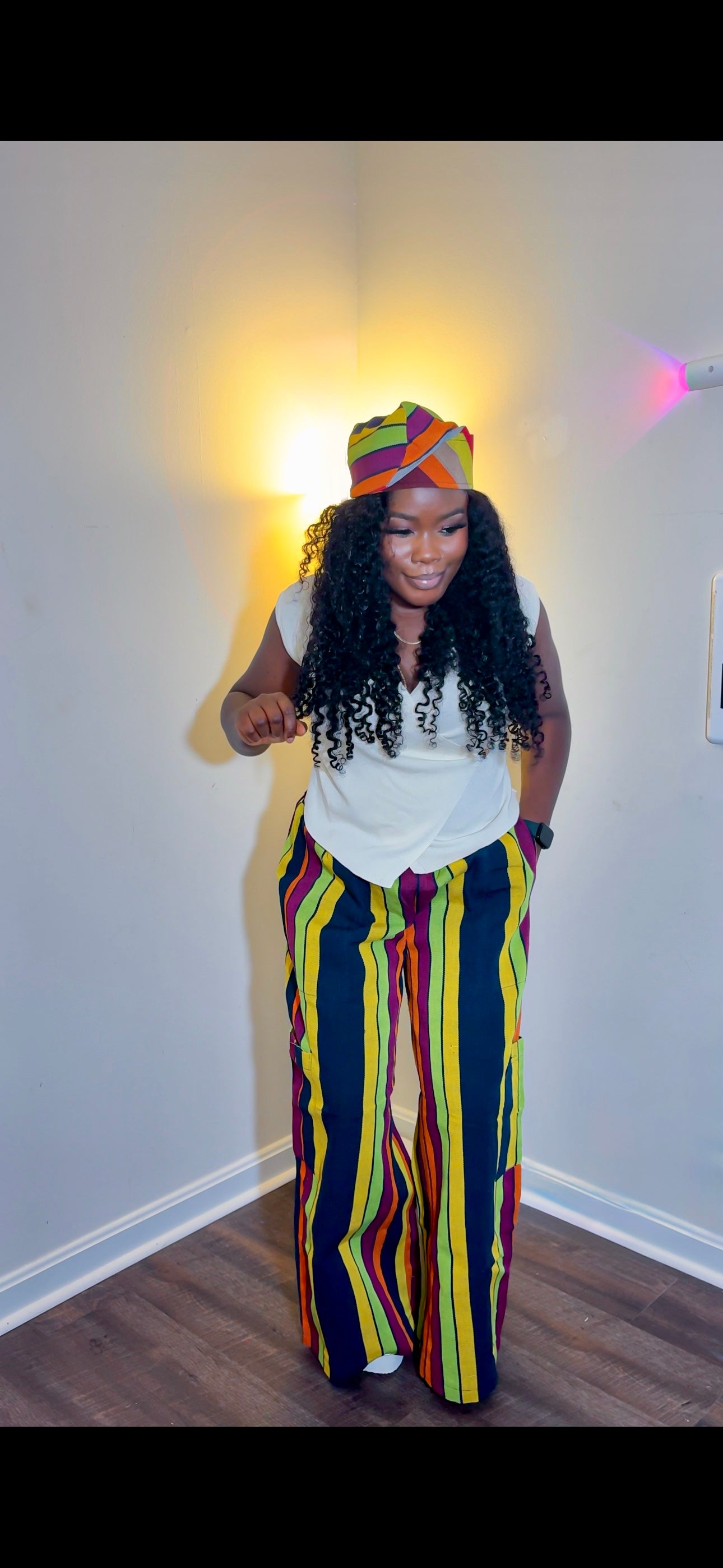 Aso oke pant