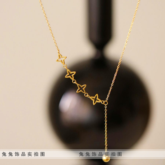 Gold plated necklace