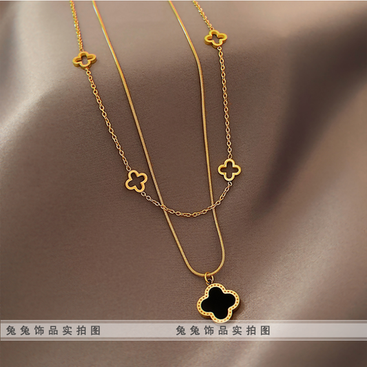 Gold plated necklace