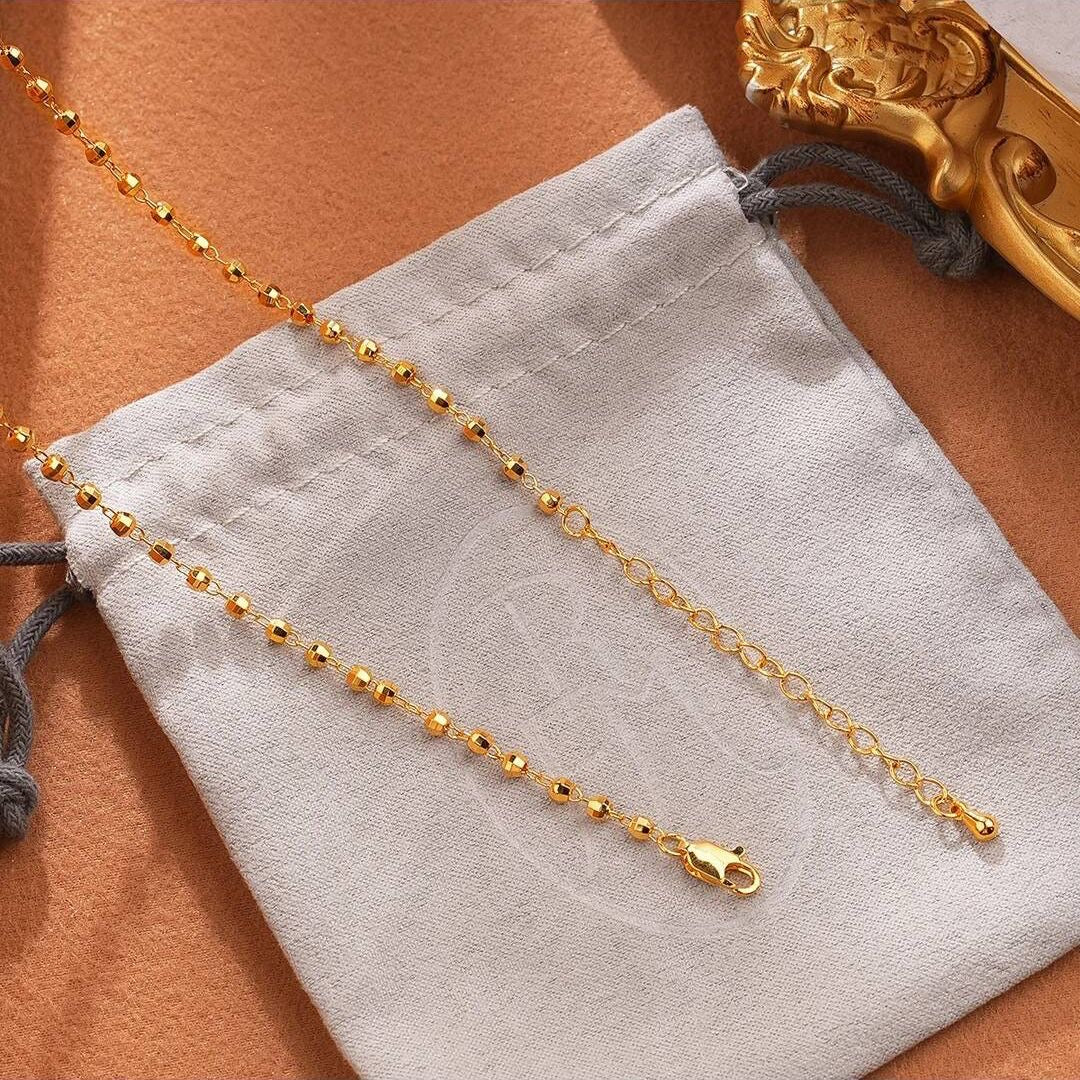 Gold plated necklace