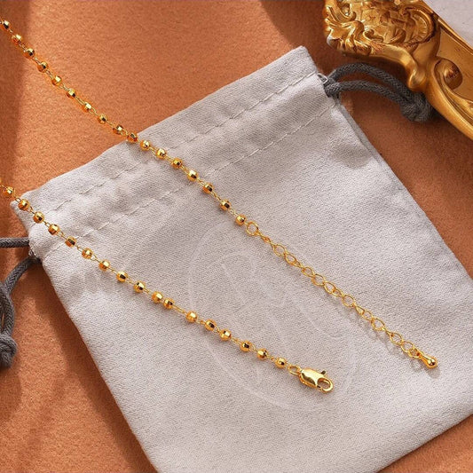 Gold plated necklace
