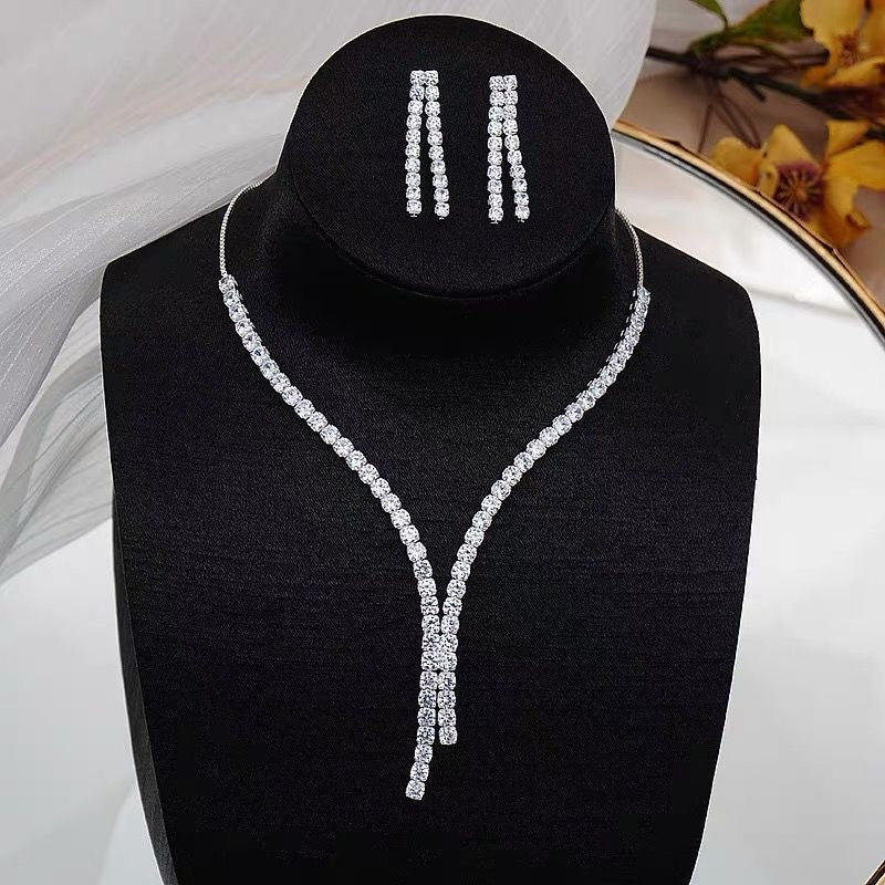 Pearl necklace set