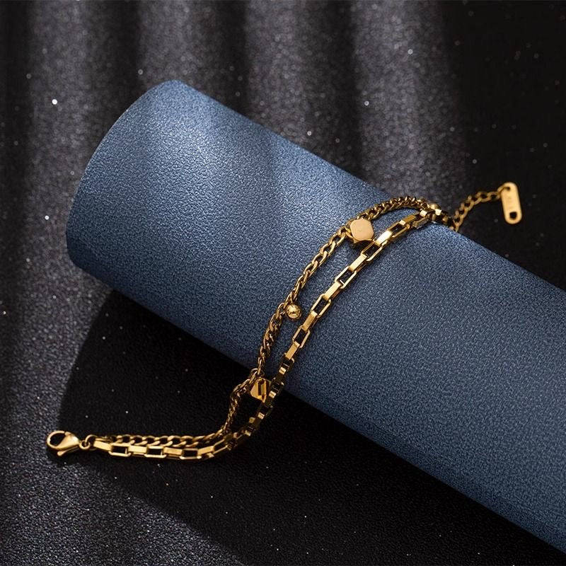 gold plated bracelet